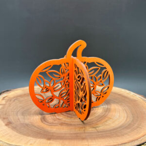 3D dýně - vzor květiny - střední