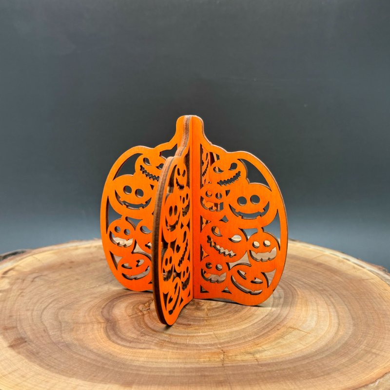 3D dýně - vzor dýně - střední