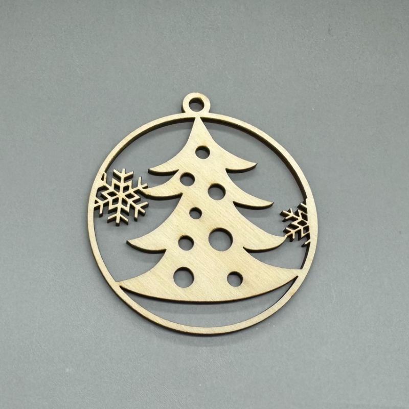Dřevěná ozdoba na stromeček - Stromeček