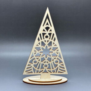 Vánoční stromeček z březové překližky č. 1