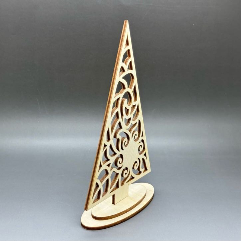 Vánoční stromeček z březové překližky č. 2 - Obrázek 2