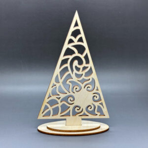 Vánoční stromeček z březové překližky č. 2