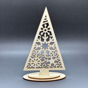 Vánoční stromeček z březové překližky č. 3