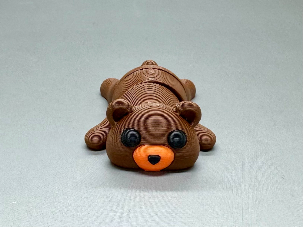 Medvídek - Flexi zvířátko (3D tisk) - Obrázek 2