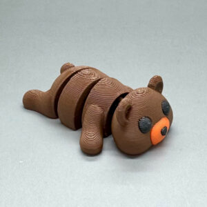 Medvídek - Flexi zvířátko (3D tisk)