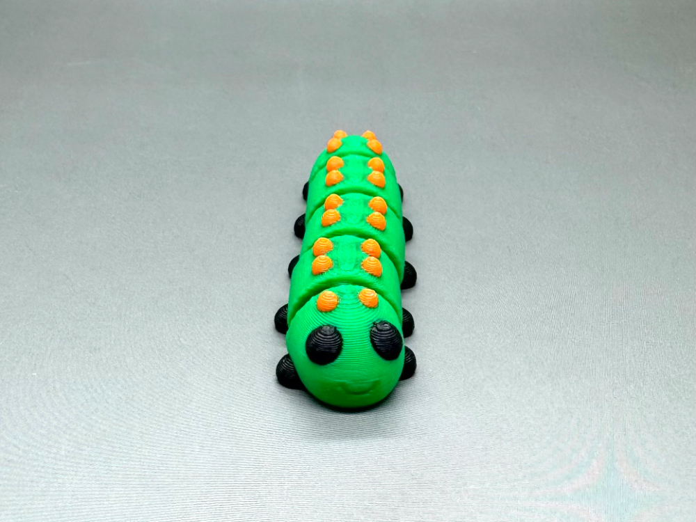 Housenka malá - Flexi zvířátko (3D tisk) - Obrázek 2