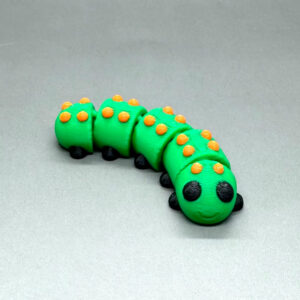 Housenka malá - Flexi zvířátko (3D tisk)