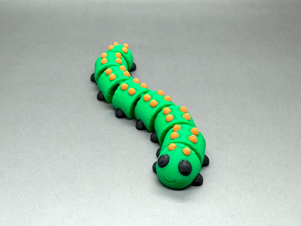 Housenka velká - Flexi zvířátko (3D tisk)