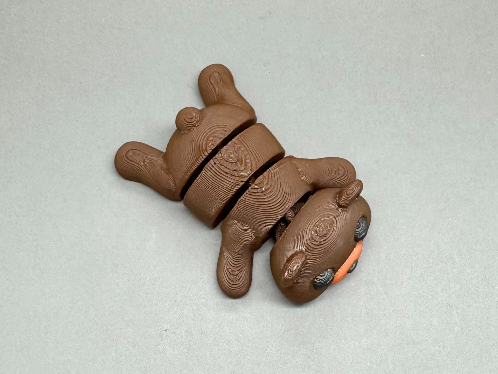 Medvídek - Flexi zvířátko (3D tisk) - Obrázek 3