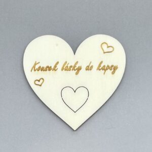Kousek lásky do kapsy - Vymačkávací srdíčko